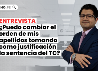 ¿Puedo cambiar el orden de mis apellidos tomando como justificación la sentencia del TC?