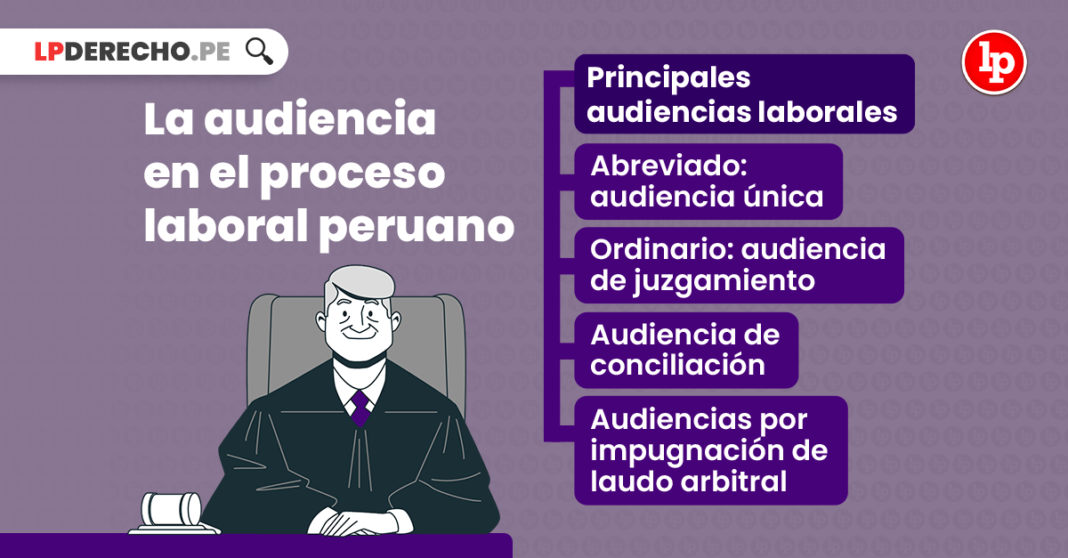La audiencia laboral en el proceso laboral peruano-LP