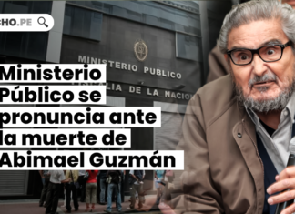 Ministerio Público se pronuncia ante la muerte de Abimael Guzmán