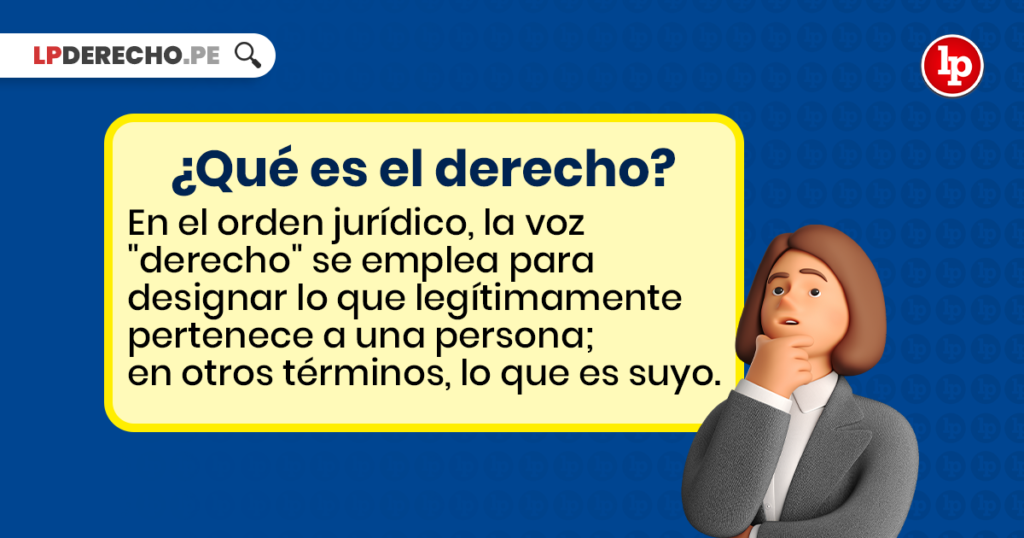 ¿qué Es El Derecho Explicado Por Mario Alzamora Valdez Lp