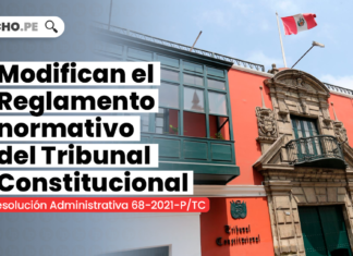 Modifican el Reglamento normativo del Tribunal Constitucional
