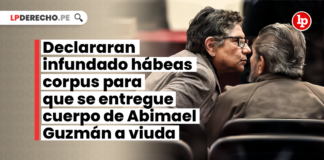 Declararan infundado hábeas corpus para que se entregue cuerpo de Abimael Guzmán a viuda