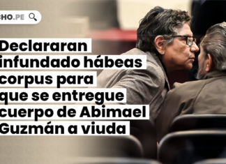 Declararan infundado hábeas corpus para que se entregue cuerpo de Abimael Guzmán a viuda