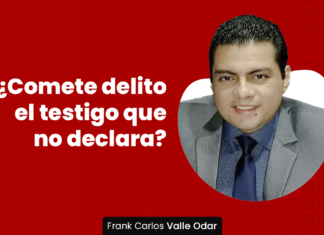 ¿Comete delito el testigo que no declara?