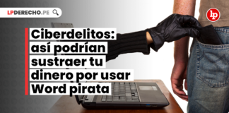 Ciberdelitos: así podrían sustraer tu dinero por usar Word pirata