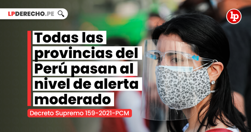Todas las provincias del Perú pasan al nivel de alerta moderado