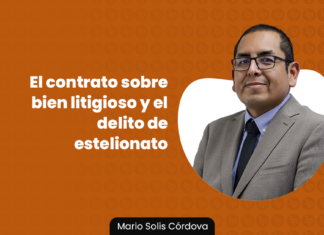 El contrato sobre bien litigioso y el delito de estelionato