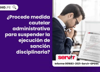 ¿Procede medida cautelar administrativa para suspender la ejecución de sanción disciplinaria?