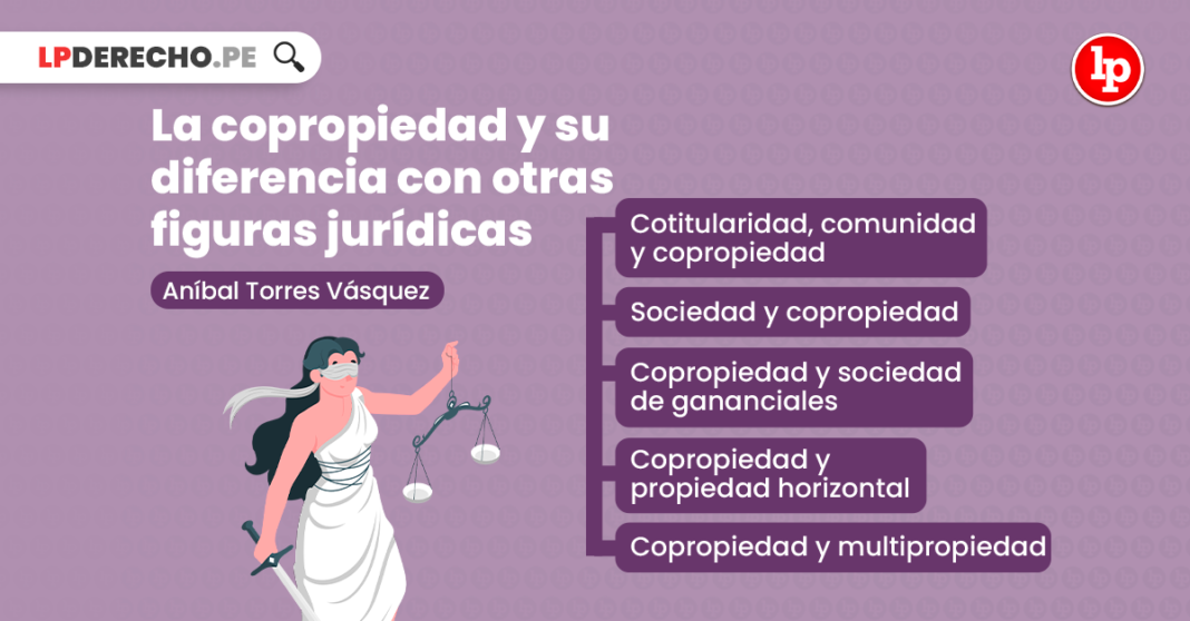 La copropiedad y su diferencia con otras figuras jurídicas, explicado por Aníbal Torres Vásquez