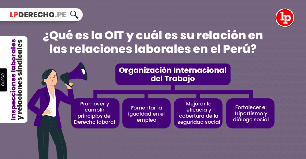 ¿Qué es la OIT y cuál es su relación en las relaciones laborales en el Perú?