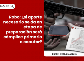 Robo: ¿si aporte necesario se da en etapa de preparación será cómplice primario o coautor?