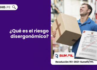 ¿Qué es el riesgo disergonómico? [Resolución 151-2021-Sunafil/TFL]