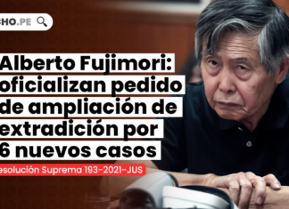 Alberto Fujimori: oficializan pedido de ampliación de extradición por 6 nuevos casos
