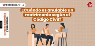 ¿Cuándo es anulable un matrimonio según el Código Civil?