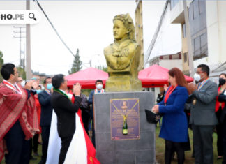 Develan busto y placa de Trinidad María Enríquez, la primera «abogada» en América Latina
