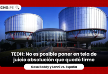 TEDH: No es posible poner en tela de juicio absolución que quedó firme [Caso Boddy y Lanni vs. España]