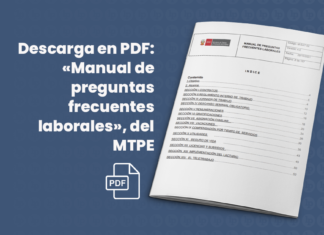 Descarga en PDF: «Manual de preguntas frecuentes laborales», del MTPE
