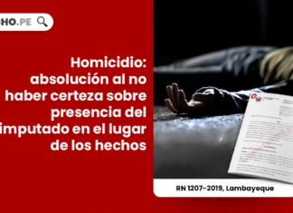 Homicidio: absolución al no haber certeza sobre presencia del imputado en el lugar de los hechos