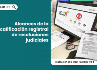Alcances de la calificación registral de resoluciones judiciales [Resolución 280-2021-Sunarp-TR-L]