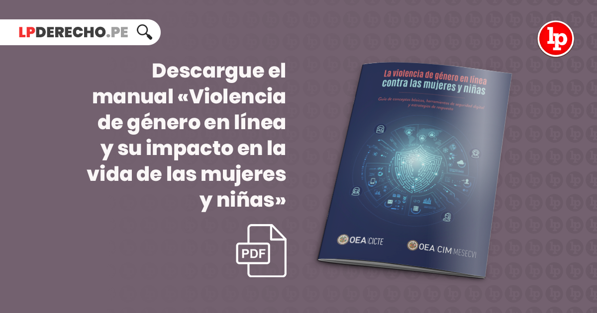 Descargue en PDF el manual «Violencia de género en línea y su impacto ...