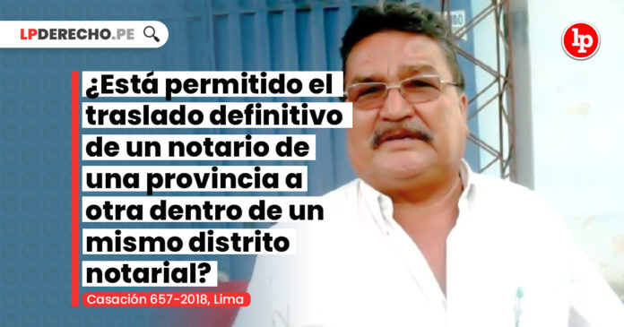 ¿Está Permitido El Traslado Definitivo De Un Notario De Una Provincia A ...