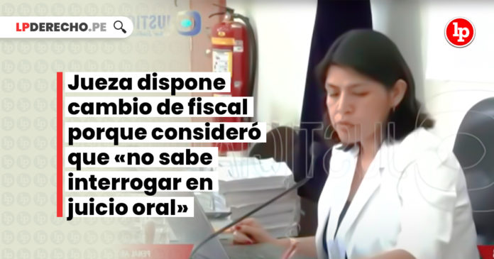 [VÍDEO] Jueza Dispone Cambio Del Fiscal Por No Interrogar Bien En ...