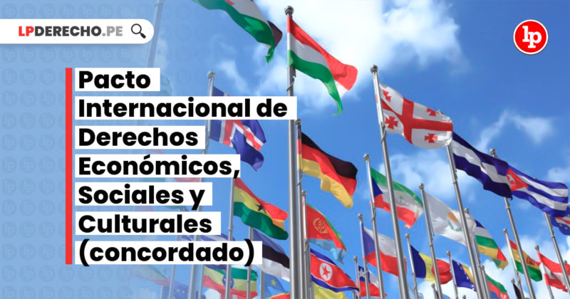 Pacto Internacional De Derechos Económicos, Sociales Y Culturales ...