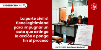 parte-civil-legitimidad-impugnar-extinga-accion-proceso-LP