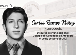 Carlos Ramos Núñez —Necrología—