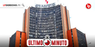 Corte Superior de Justicia de Lima-ULTIMO MINUTO
