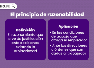 El principio de razonabilidad laboral
