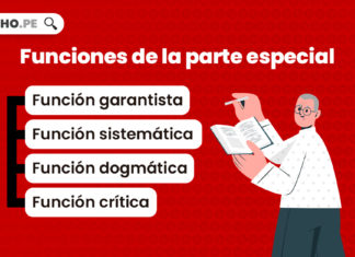 Funciones de la parte especial