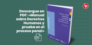 Descargue en PDF: «Manual sobre Derechos Humanos y prueba en el proceso penal»