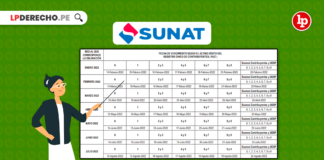 Sunat: cronograma para el cumplimiento de las obligaciones tributarias mensuales en el 2022 [Resolución 000189-2021/Sunat]