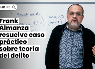 Frank Almanza resuelve caso práctico sobre teoría del delito