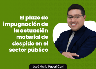 El plazo de impugnación de la actuación material de despido en el sector público