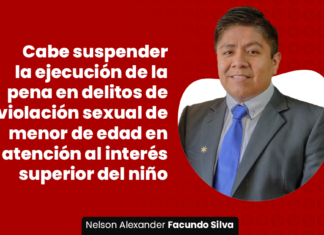 cabe-suspender-ejecucion-pena-delitos-sexual-edad-menor-interes-superior-niño-LPDERECHO