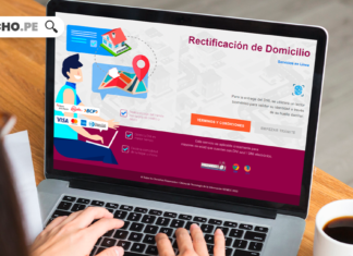 Rectificación de domicilio