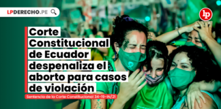 Corte Constitucional de Ecuador despenaliza el aborto para casos de violación