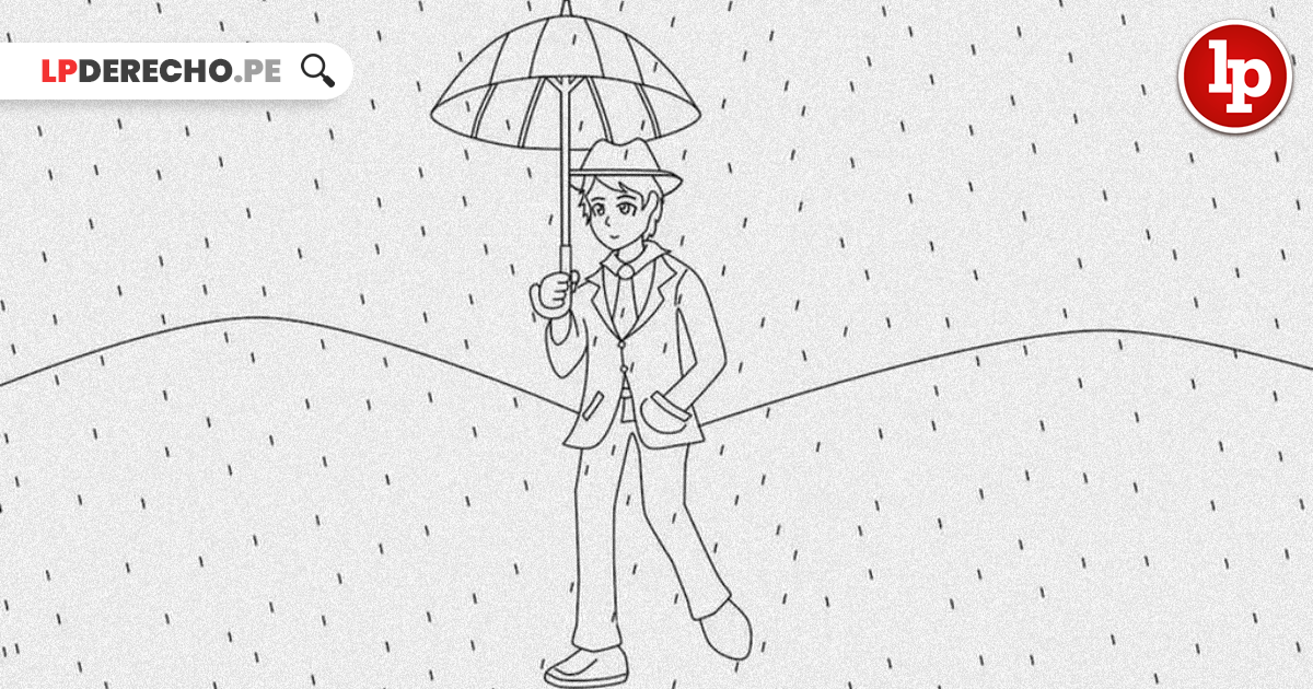  Lo que debes saber al momento de dibujar a «una persona bajo la lluvia»