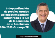 Independización de predios rurales ubicados en zona no catastrada a la luz de lo señalado en la Resolución 260-2022-Sunarp-TR