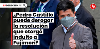 ¿Pedro Castillo puede derogar la resolución que otorgó indulto a Fujimori? Pepi Banner