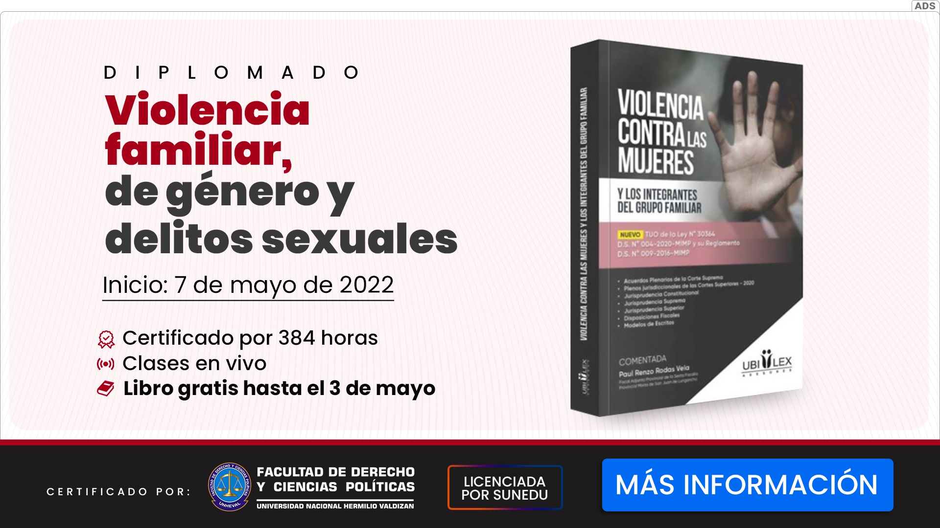 WEB MOVIL DIPLOMADO VIOLENCIA FAMILIAR, DE GÉNERO Y DELITOS SEXUALES-I