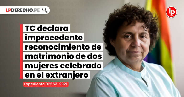 Tc Declara Improcedente Reconocimiento De Matrimonio De Dos Mujeres Celebrado En El Extranjero 9278