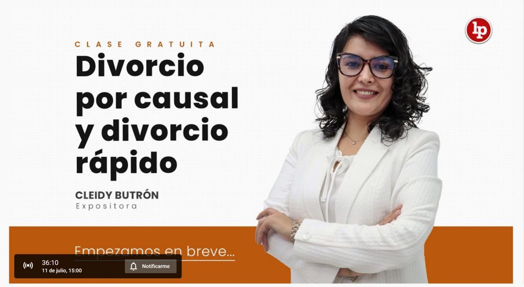 Clase Gratuita Sobre Divorcio Por Causal Y Divorcio Rápido. Deja Tu ...