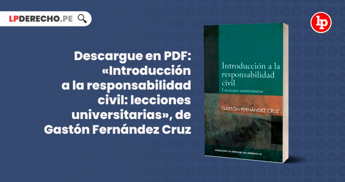 Descargue En PDF: «Introducción A La Responsabilidad Civil: Lecciones ...