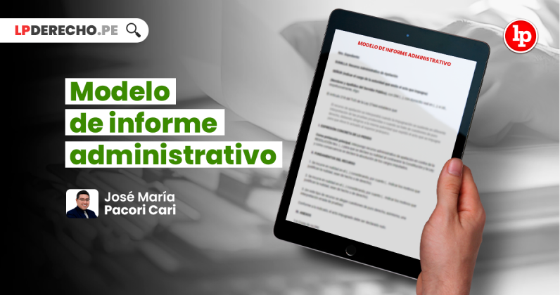 Modelo De Informe Administrativo Lp Modelo De Informe Administrativo Lp