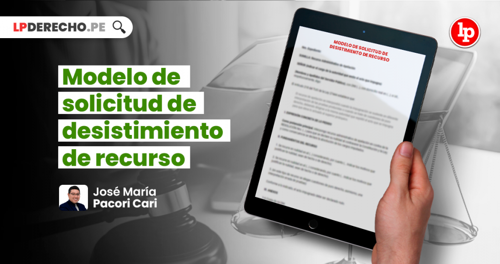 Escrito De Desistimiento De Demanda Mercantil lpderecho.pe