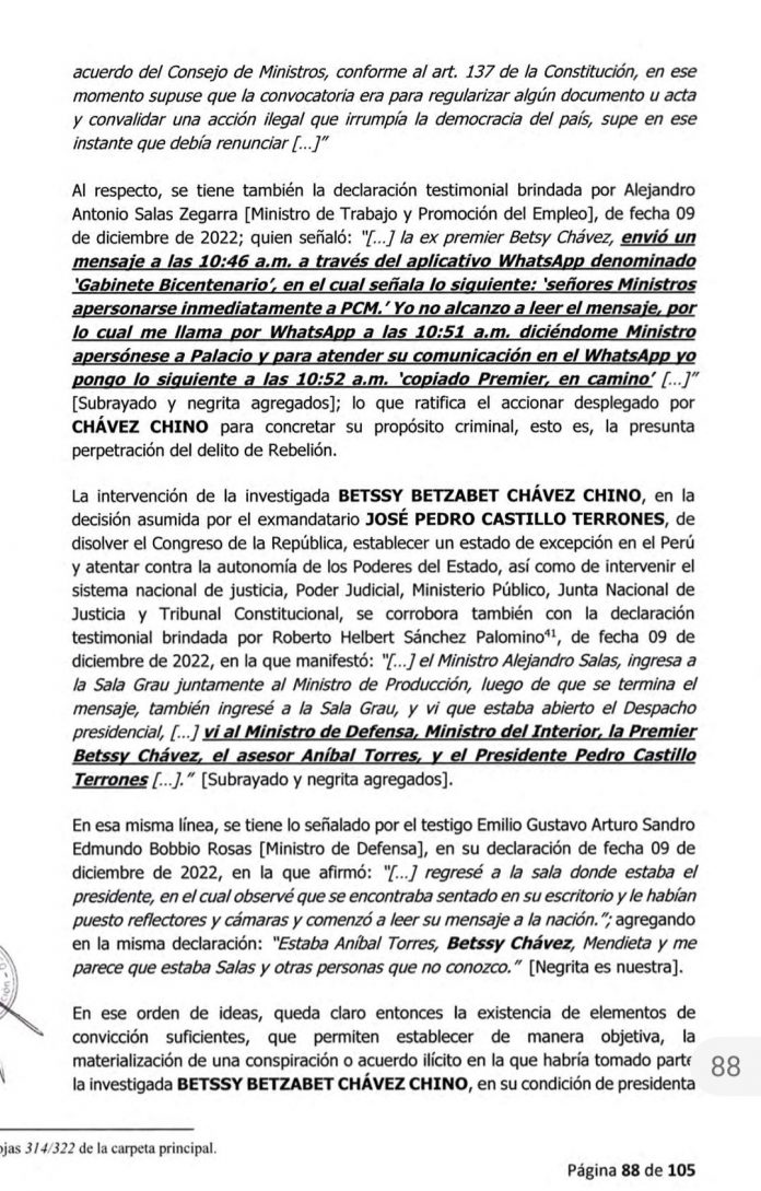 Fiscal De La Nación Presentó Denuncia Constitucional Contra Pedro ...