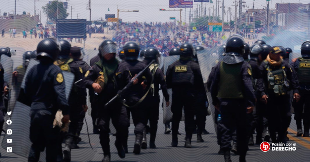 bloqueo carretera panamericana sur-LPDerecho